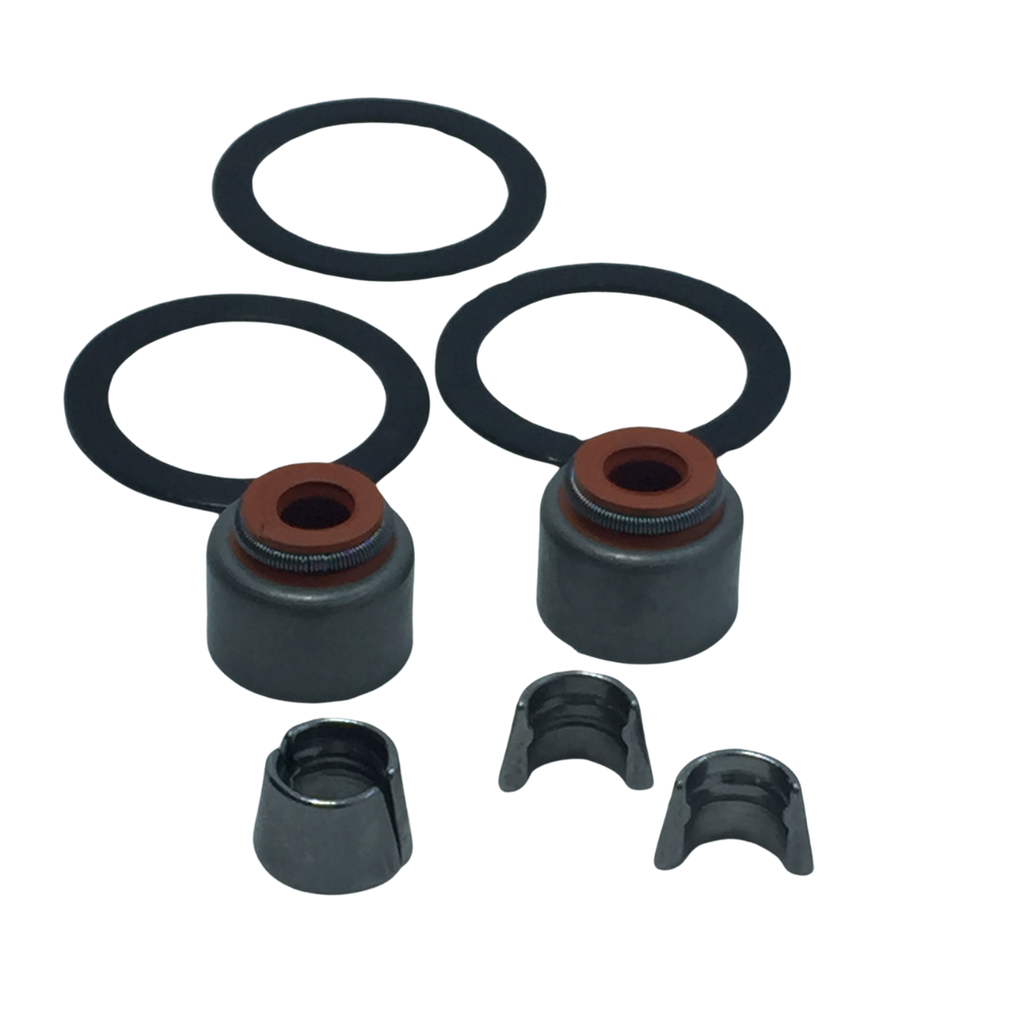 Reten De Valvula Zanella Rx 150 Seguros Plato Acero (Kit)