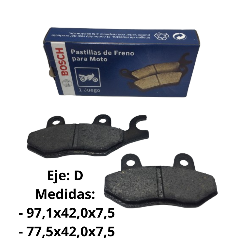 Pastilla De Freno Suzuki En 125/ Rm 125-250-500/ Otras
