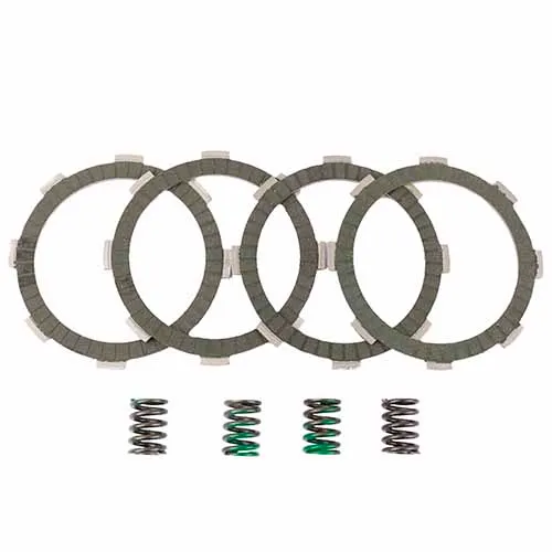 [WSTD-W02134] C-Power (Disco Embrague Racing + Resorte) Honda C100 Biz (4 pcs) STD