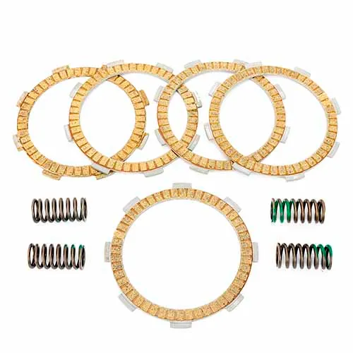 [WSTD-W89515] C-Power (Disco Embrague Racing Fibra Original + Resortes) Honda Cb190R (5 pcs) STD