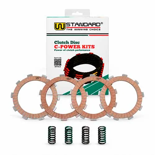 C-Power (D.Embrague Racing + Resorte) Yamaha Fz 16 (Fibra Papel) WSTD