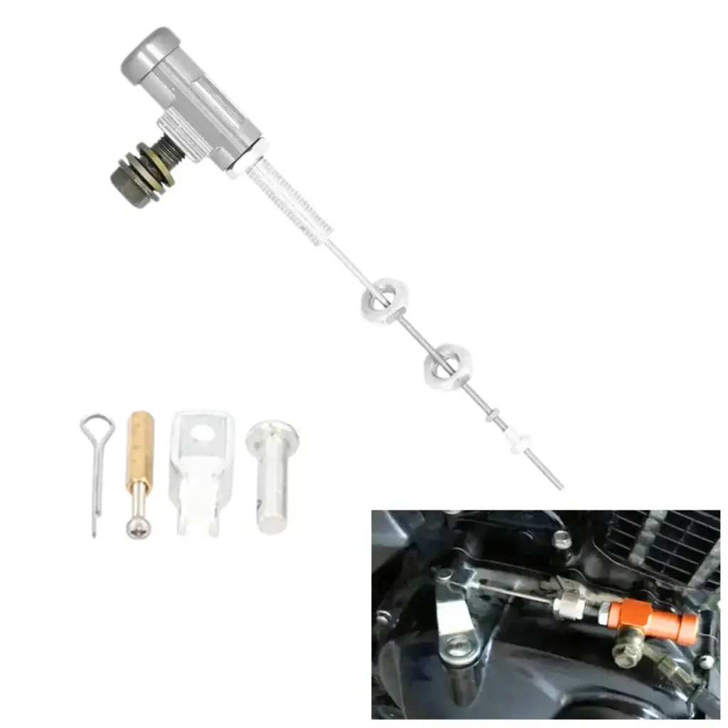 [BQ-101002] Bombin Inferior Embrague Hidraulico Universal Color Plateado