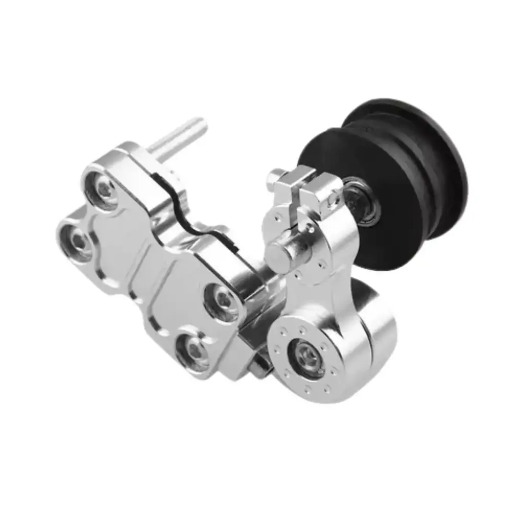 Tensor De Cadena Automatico Para Horquillon Cuadrado Color Plateado