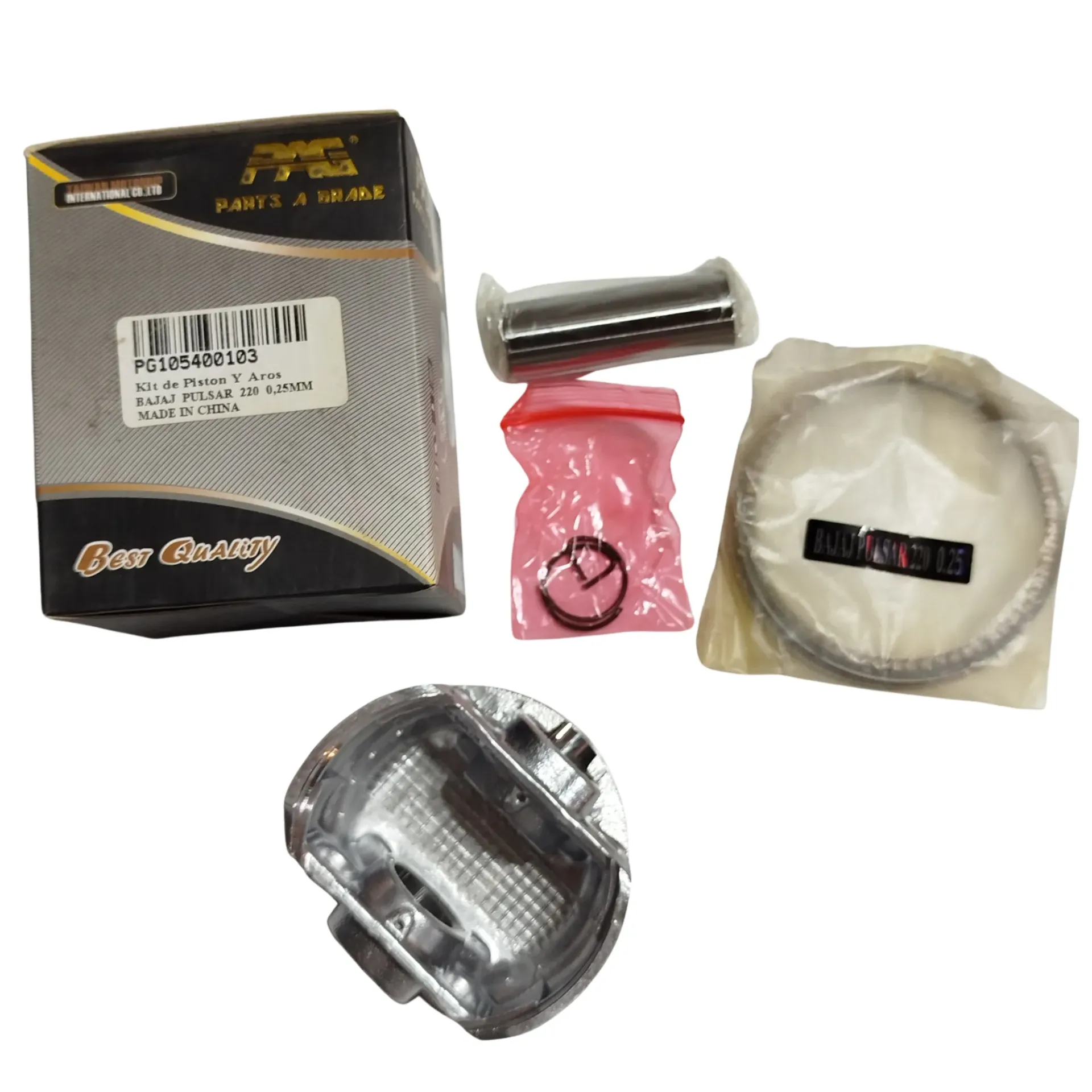 Kit Piston Bajaj Rouser 220 Pag (0.25mm)