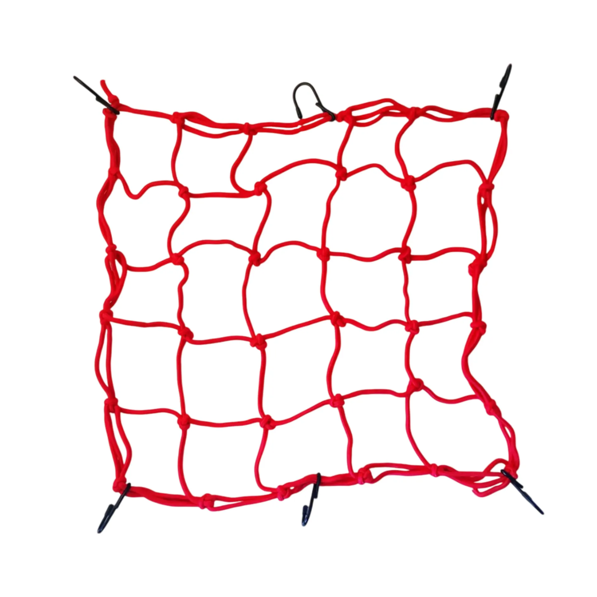 [RED002] Red Pulpo 40 x 40  Con Gancho Metal Forrado Color Rojo