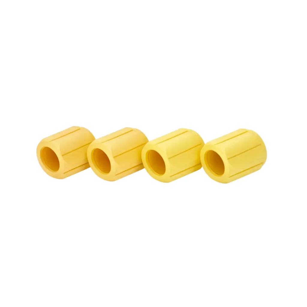 Tapa De Valvula (4 Pcs) Amarillo Fluo